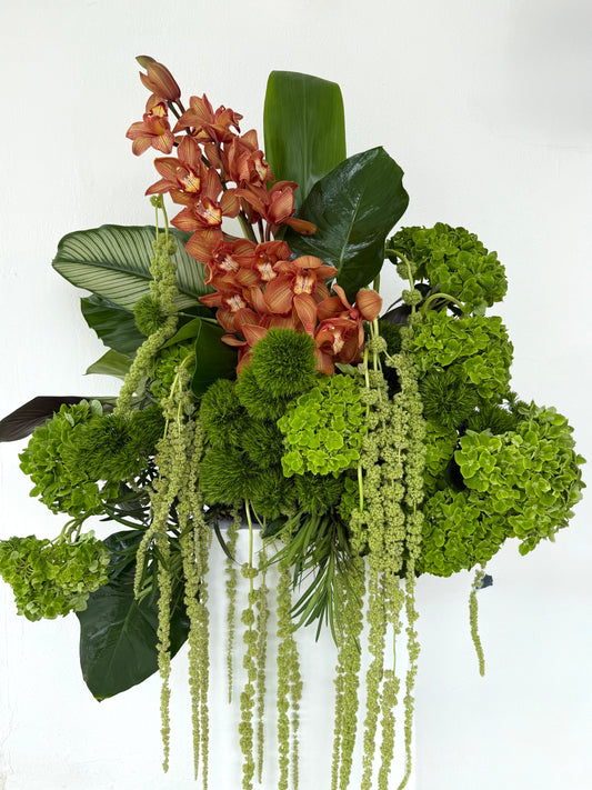 Sculptural + Modern Arrangement