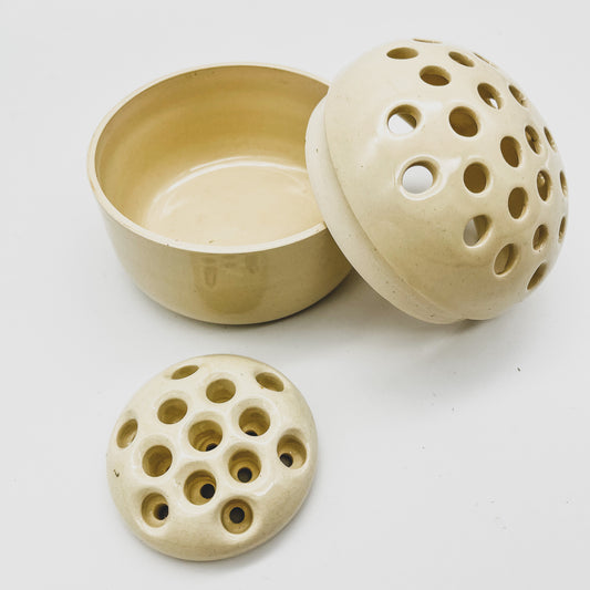 AO Ceramic Flower Frog Vase